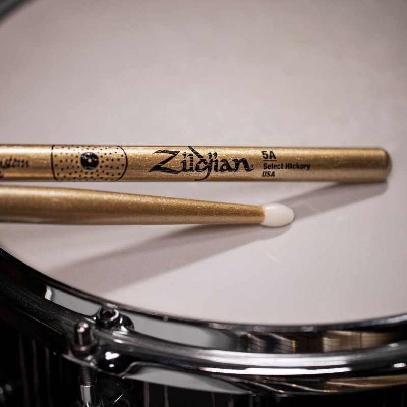 Zildjian - Z Custom LE Drumstick Collection 5A Gold Chroma, Nylon Tip - Z5ACGN-ZC