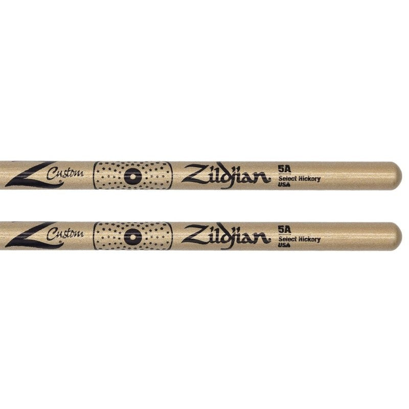 Zildjian - Z Custom LE Drumstick Collection 5A Gold Chroma, Nylon Tip - Z5ACGN-ZC