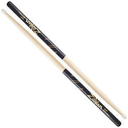 Zildjian - 7A Nylon Tip Hickory Drumsticks with Black DIP - Z7AND