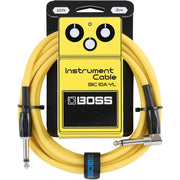 Câble d'instrument Boss BIC-10A-YL - Jaune