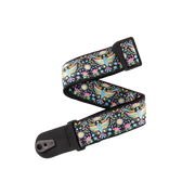 D'Addario Accessories - Sangle de guitare tissée Pad Lock, Phoenix Dream - 50TC01