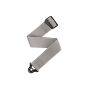D'Addario Accessories - Auto Lock Polypro Guitar Strap, Silver - PWSAL405