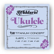 D'Addario - J87C Titanium Ukulele- Concert
