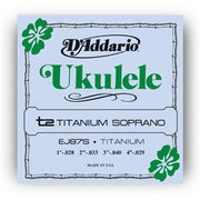 D'Addario - EJ87S Titanium Ukulele Soprano