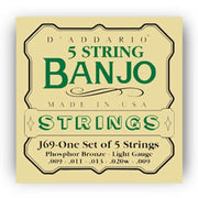 D'Addario - J69 Banjo 5 strings