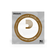 D'addario - Custom Singles – Phosphor Bronze 0.036