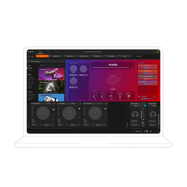 Evans - Hybrid Sensory Percussion Sound System - EHSP-1-BUNDLE