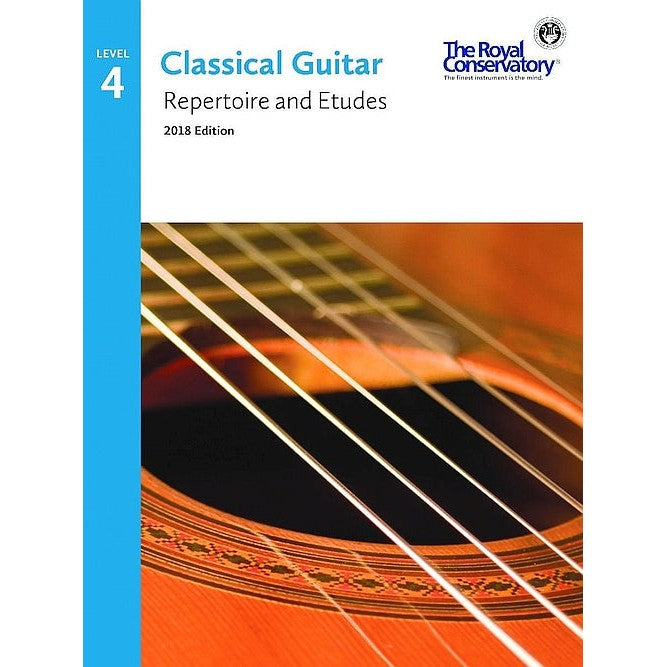G5R04 The Royal Conservatory RCM Publishing Classical Guitar Repertoire and Etudes Level 4