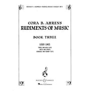 Rudiments of Music - Book 3