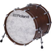 Roland - KD-22-SW Kick Drum Pad - Full-Size Kick Drum Pad for the V-Drums - Satin Walnut