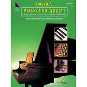 Bastien Piano For Adults, Book 1 (Book & 2-CD)