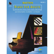 Bastien Piano For Adults, Book 2 with Online Audio