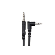 Stereo Interconnect - 3.5 mm TRS to Right-angle 3.5 mm TRS - 5'