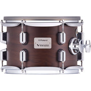 Roland - PDA100 Tom Pad - Pad de tom acoustique V-Drums avec coque en bois pleine taille et deux zones - Noyer satiné