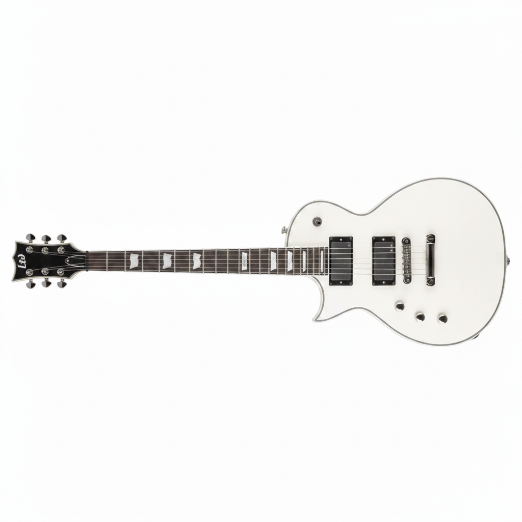 ESP - LTD EC-401 - Olympic White - Left-Handed