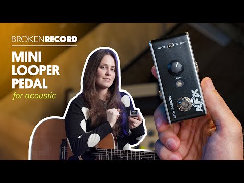 Fishman - AFX Broken Record Mini Acoustic Guitar Looper Pedal