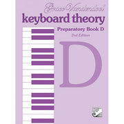 TVPD The Royal Conservatory RCM Publishing Grace Vandendool Keyboard Theory Preparatory Series Book D 2nd Edition