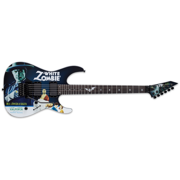 ESP - LTD Kirk Hammett White Zombie KWWZ – Steve's Music Store ESP - LTD Kirk Hammett White Zombie KWWZ – Steve's Music Store