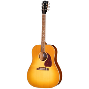 Gibson - J-45 Standard Acoustic/Electric Guitar with Hardshell Case - Heritage Cherry Burst - AC4519HCSNH